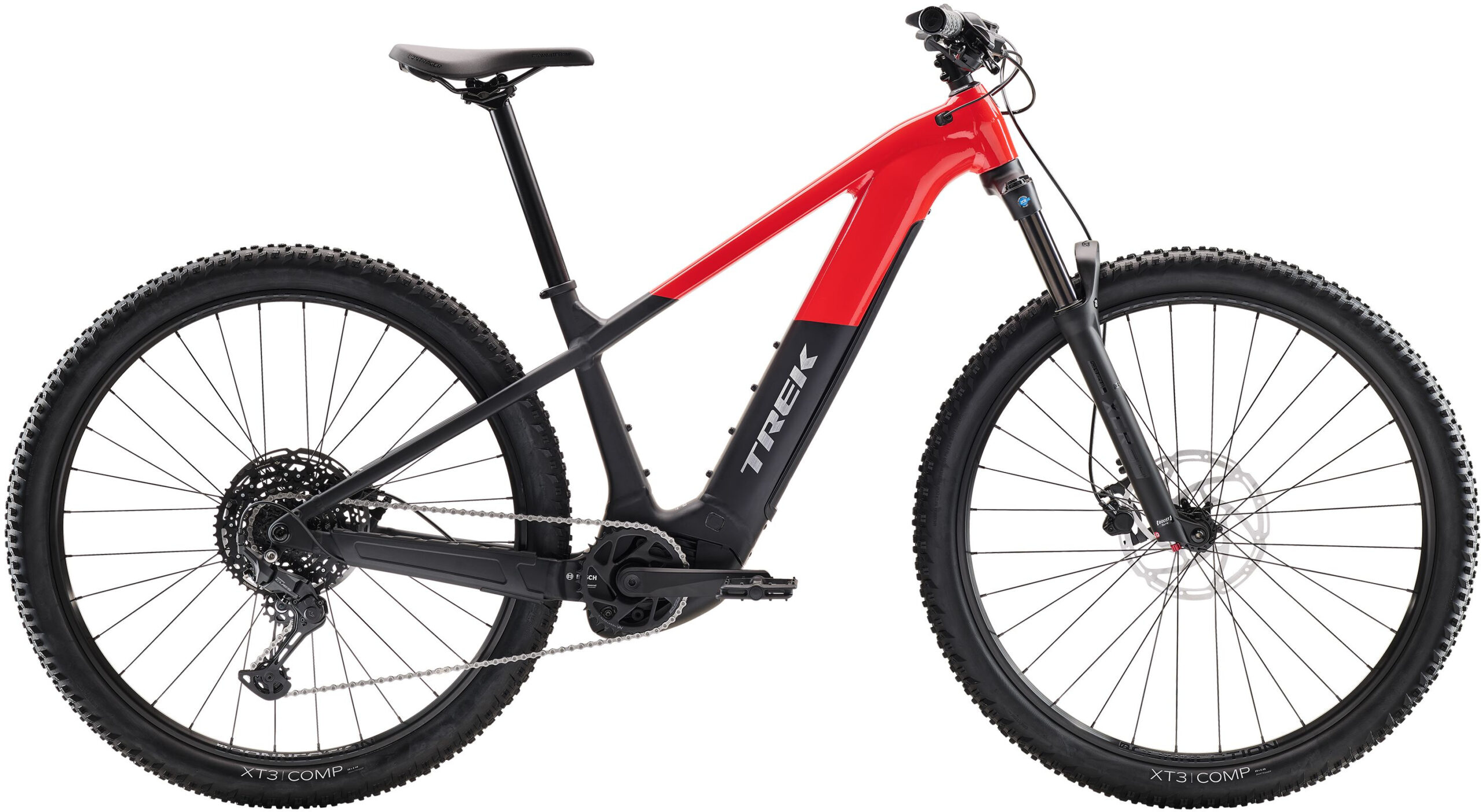 Trek 2026 Powerfly+ 4 Gen 5 XL GLOSS RADIOACTIVE RED/MATTE DARK STAR