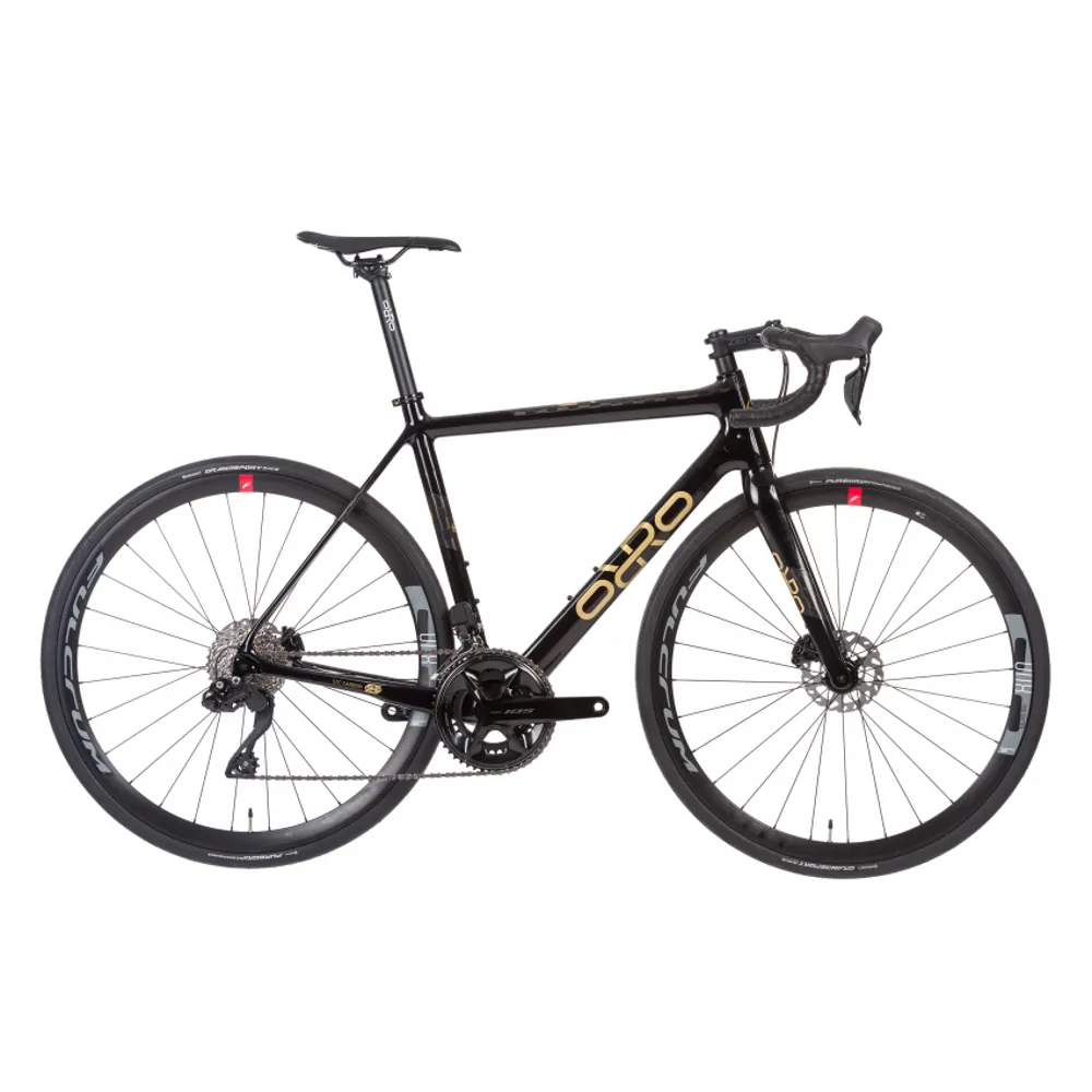 Orro Gold STC 105 Di2 Road Bike 2023 Black