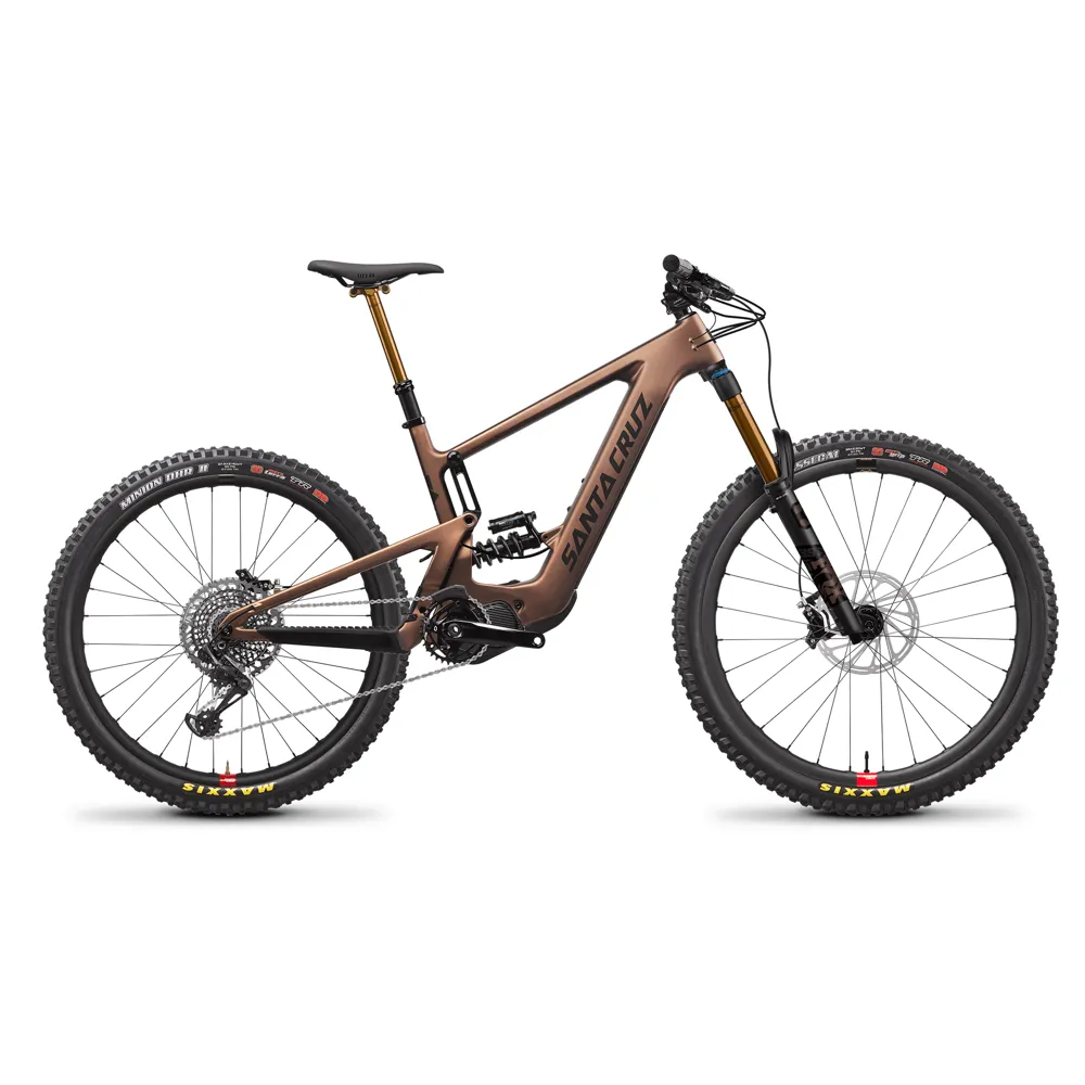 Santa Cruz Bullit CC MX X01 AXS Coil Electric Mountain Bike 2023 Copper