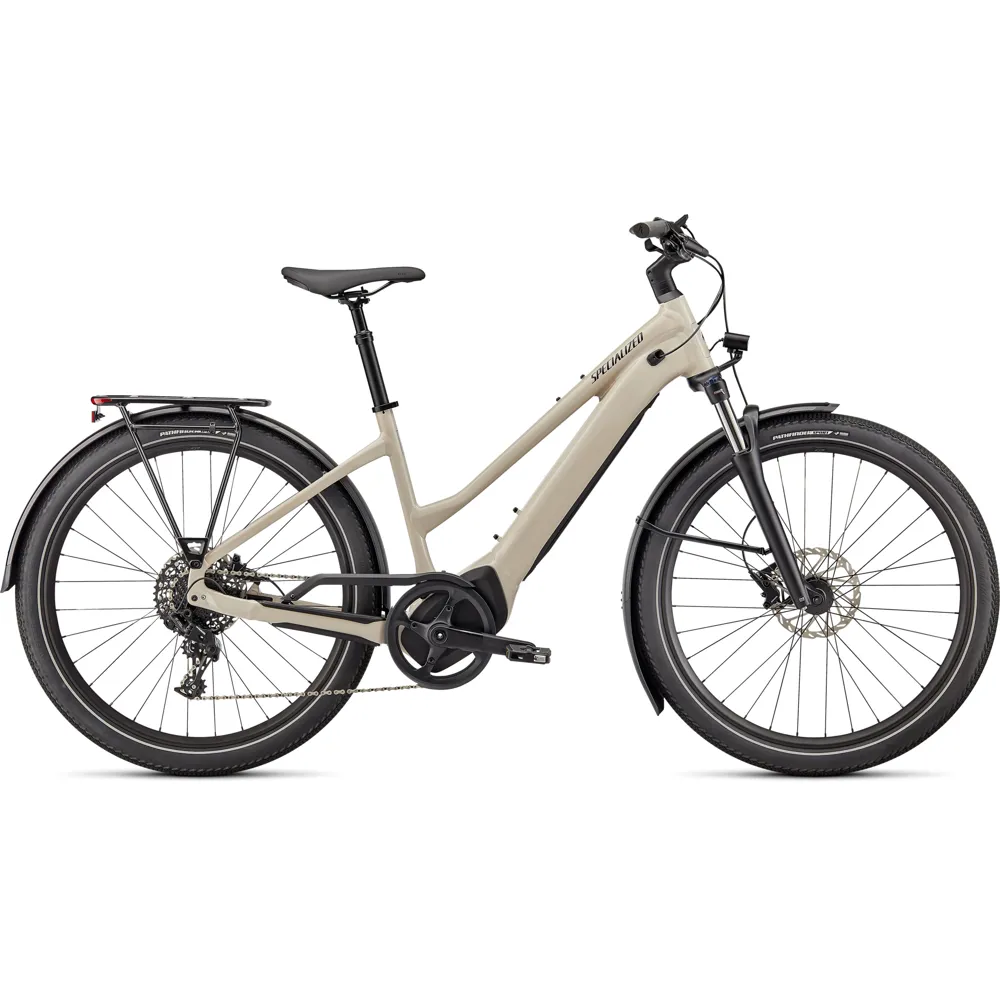Specialized Turbo Vado 4.0 StepThrough Electric Bike 2024 White Mountain/Black