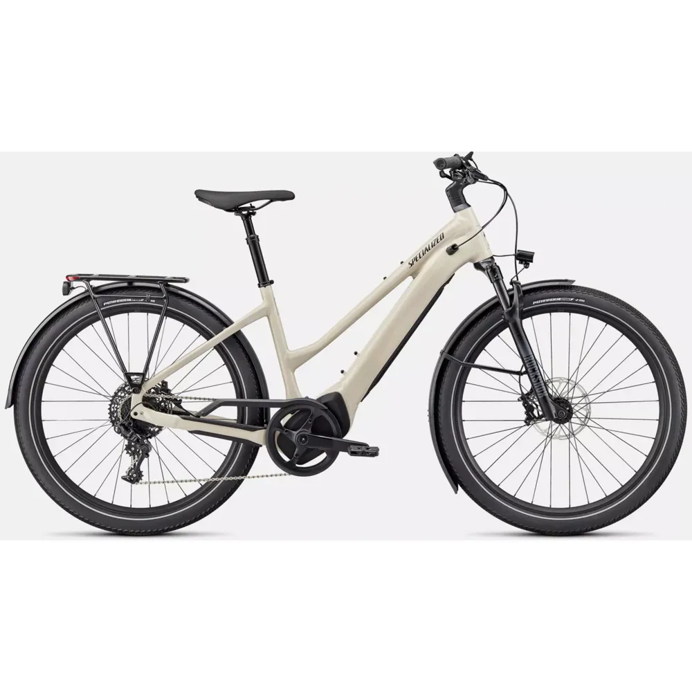 Specialized Turbo Vado 5.0 Step-Thru Electric Bike 2024 White Mtn/BLK