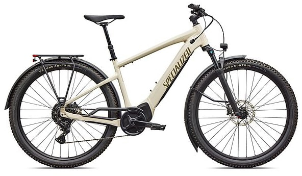 Specialized 2026 Turbo Tero 4.0 EQ Electric Trekking Bike S GLOSS WHITE MOUNTAINS / GUNMETAL - Cycles UK